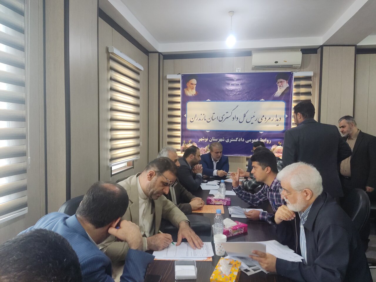 ملاقات مردمی رییس کل دادگستری مازندران