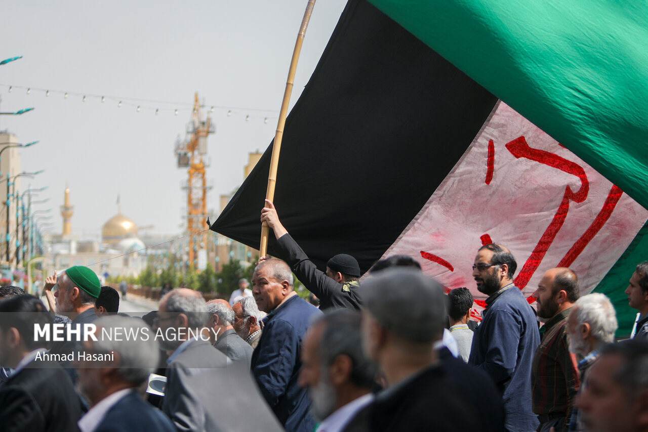 راهپیمایی «جمعه خشم» درچالوس