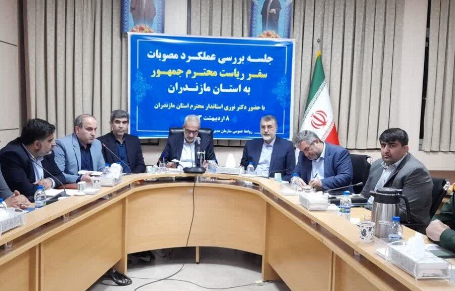 78 مصوبه سفر دولت به مازندران کامل اجرا شده است