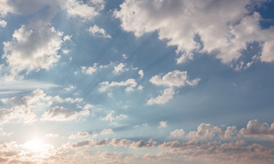 آسمان نیمه ابری در گلستان/ بارش پراکنده در ارتفاعات