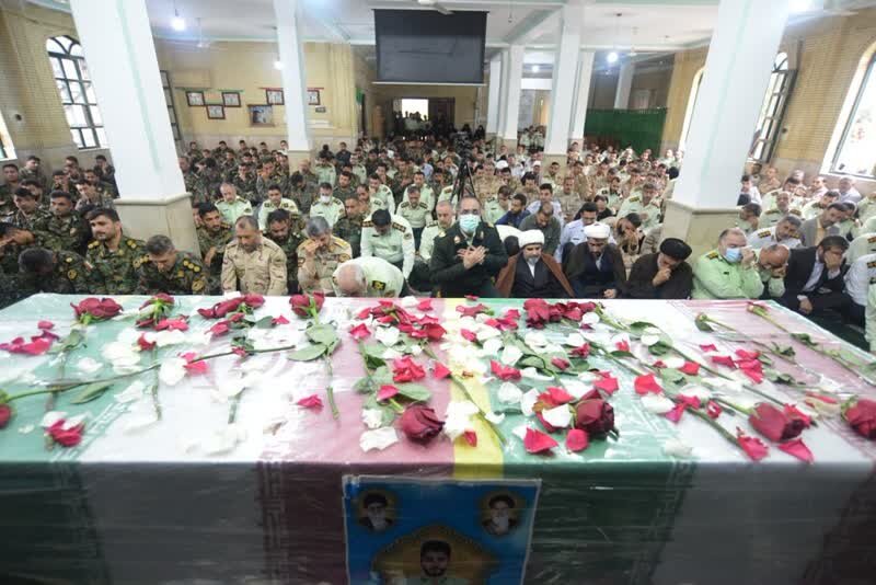 استقبال از پیکر شهید «مهدی مزرئی‌نوده» در گرگان