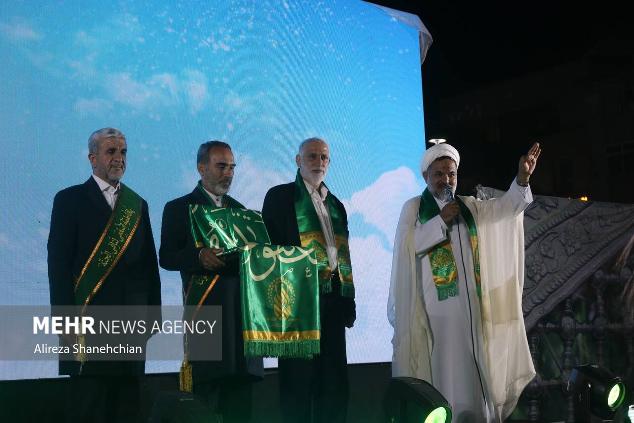 جشن ولادت حضرت فاطمه معصومه (س) در رشت