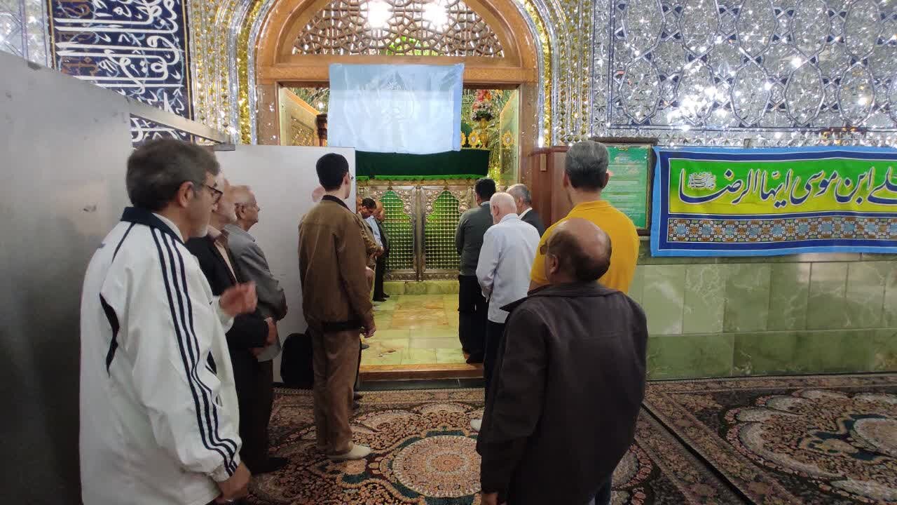 آیین غبارروبی حرم سلطان سید جلال‌ الدین اشرف(ع) آستانه اشرفیه