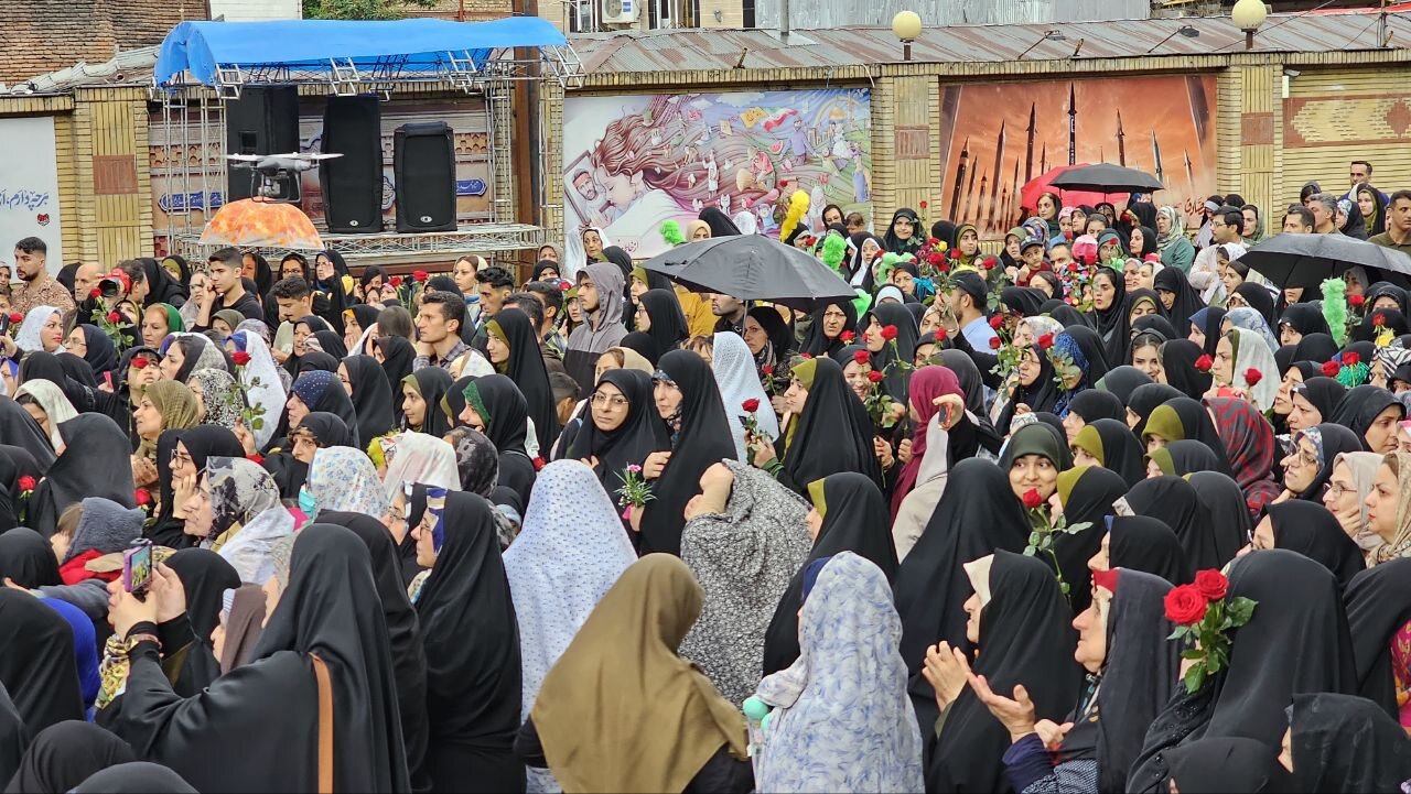 استقبال کم نظیر رشتوندان از خدام رضوی