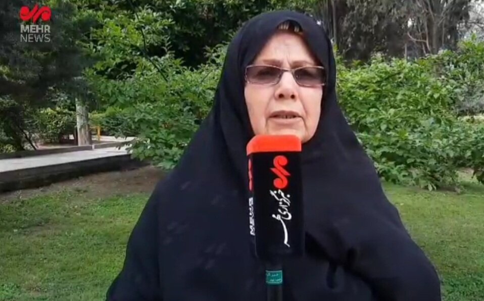 واکنش شهروند گرگانی به شهادت رییس جمهور