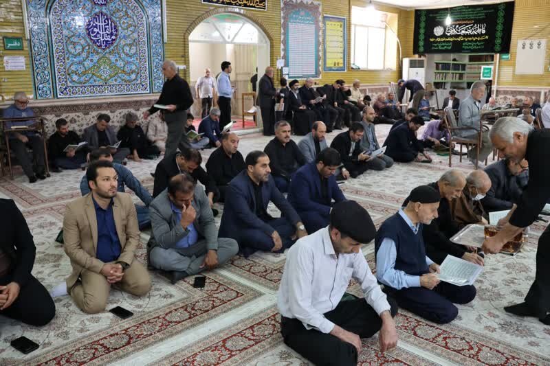 مراسم بزرگداشت سیدالشهدای خدمت در چالوس