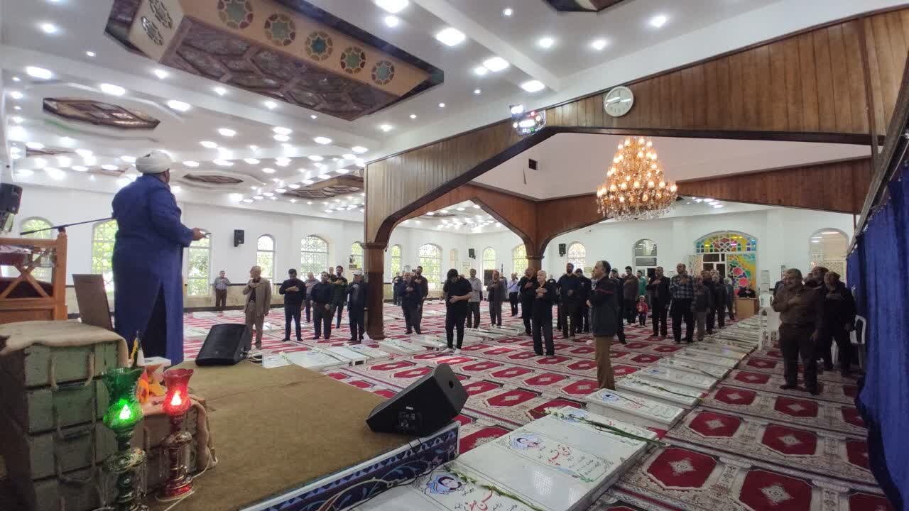 برگزاری مراسم عزاداری برای «شهدای خدمت» در آستانه