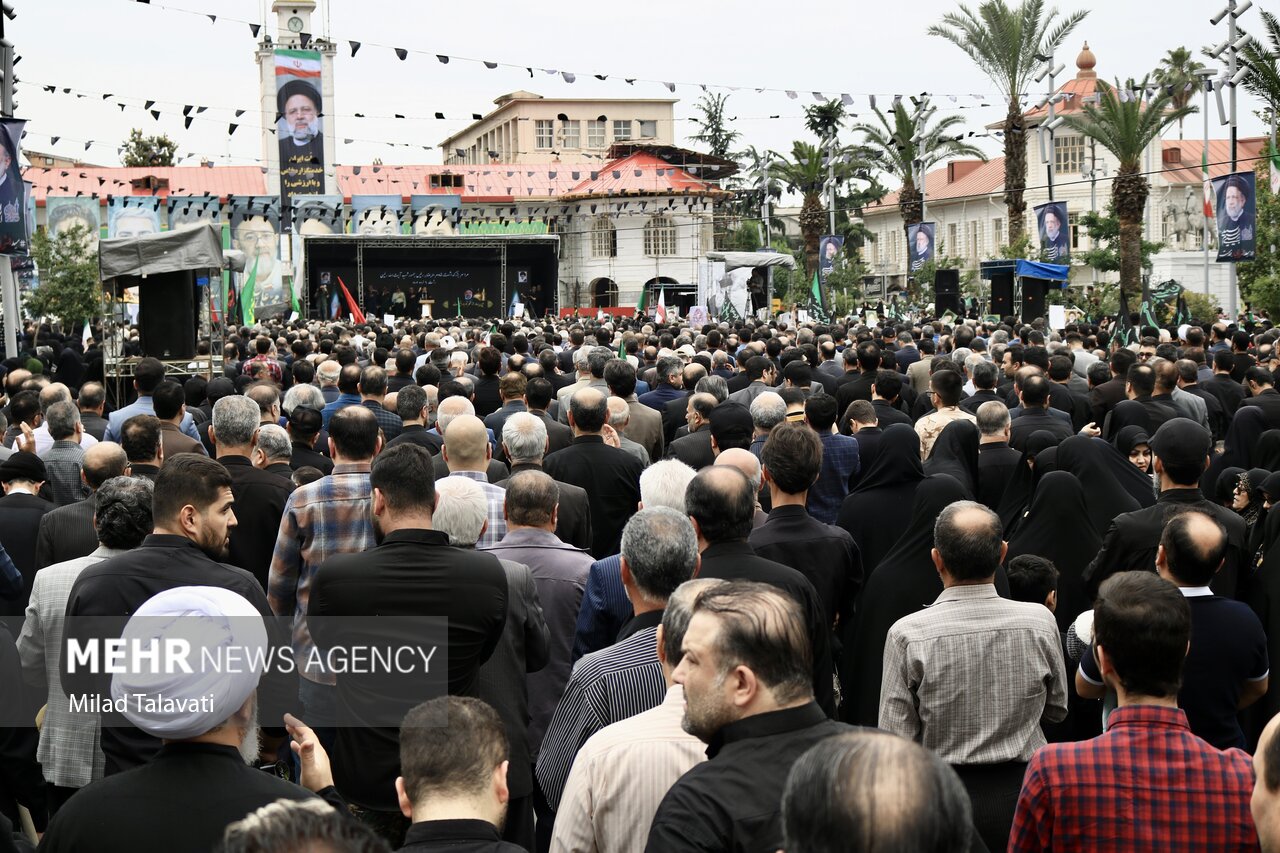 آیین گرامیداشت «شهدای خدمت» در رشت برگزار شد
