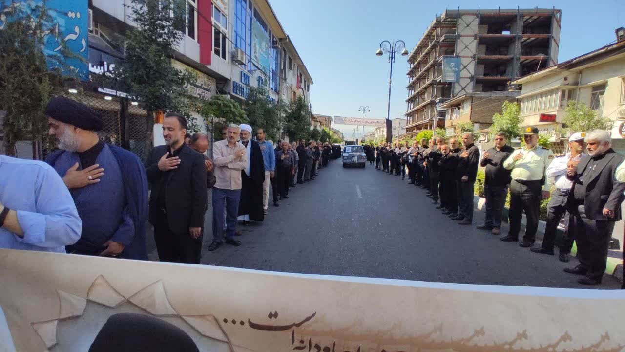 برگزاری مراسم عزاداری ارتحال امام خمینی(ره) در آستانه اشرفیه
