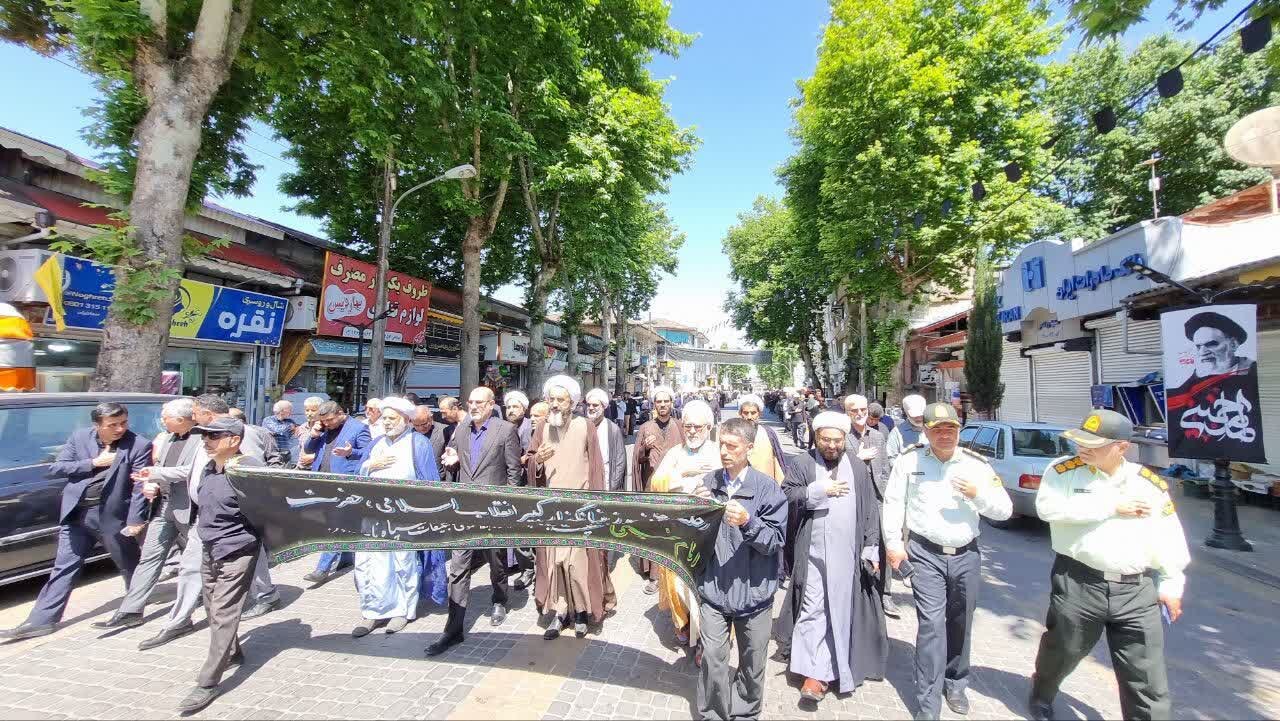 مراسم عزاداری ارتحال امام خمینی(ره) در رودسر