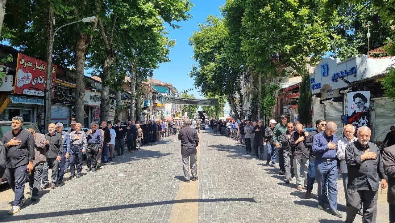 عزاداری لنگرودی ها در سوگ معمار کبیر انقلاب