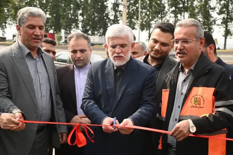 پروژه های راهداری و حمل و نقل جاده ای گرگان به بهره برداری رسید