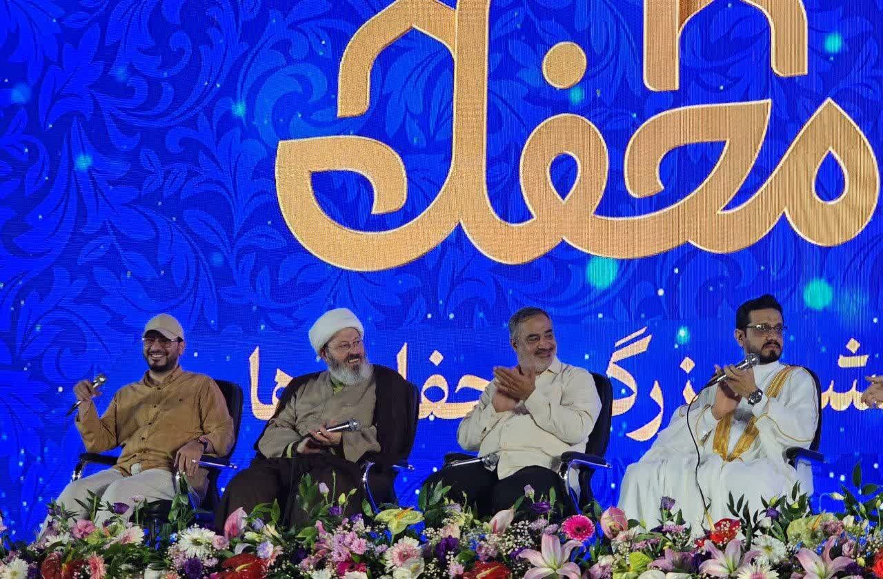 ورود «حاج احمد ابوالقاسمی» به جشن بزرگ محفلی ها در رشت