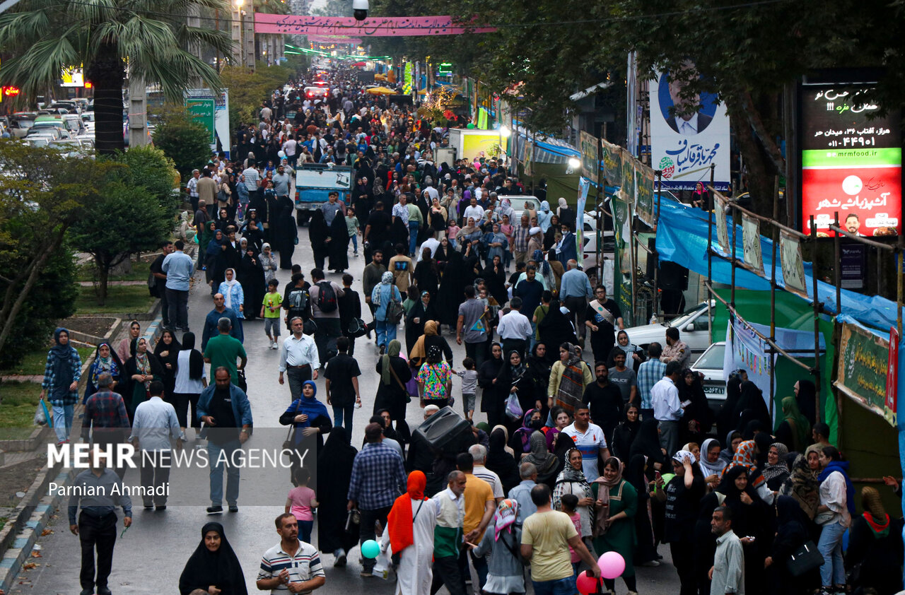 جشن بزرگ غدیر در شهرستان هزارسنگر آمل