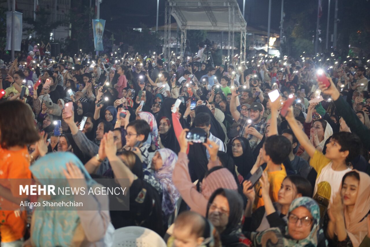 حضور با شکوه و پرشور گیلانی ها در جشن بزرگ محفلی ها