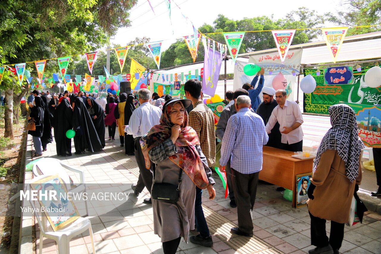 جشن  خیابانی 3 کیلومتری غدیر در گرگان برگزار می شود