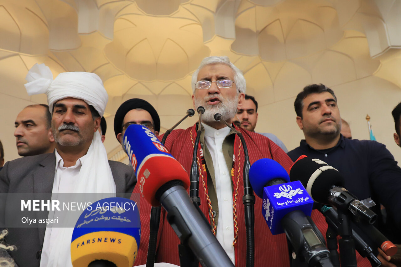 سخنرانی سعید جلیلی در مصلی گرگان