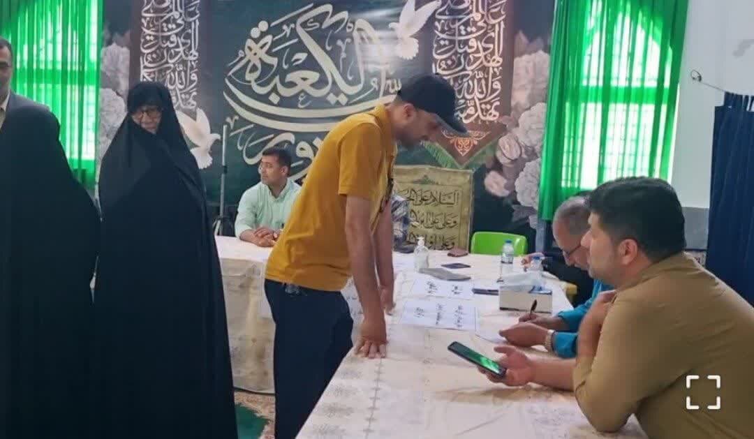 شور انتخابات در سرخ رود