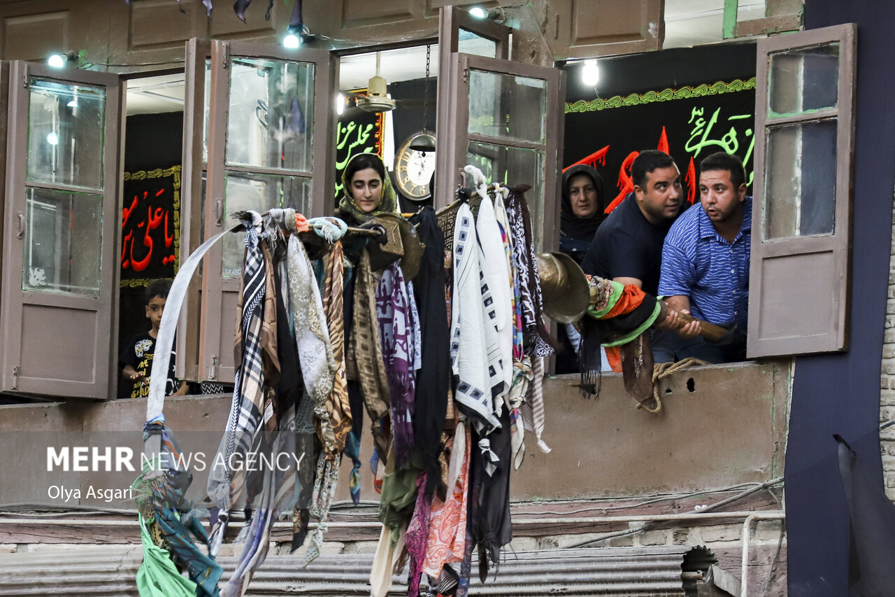 مراسم سنتی طوق‌بندان در گرگان