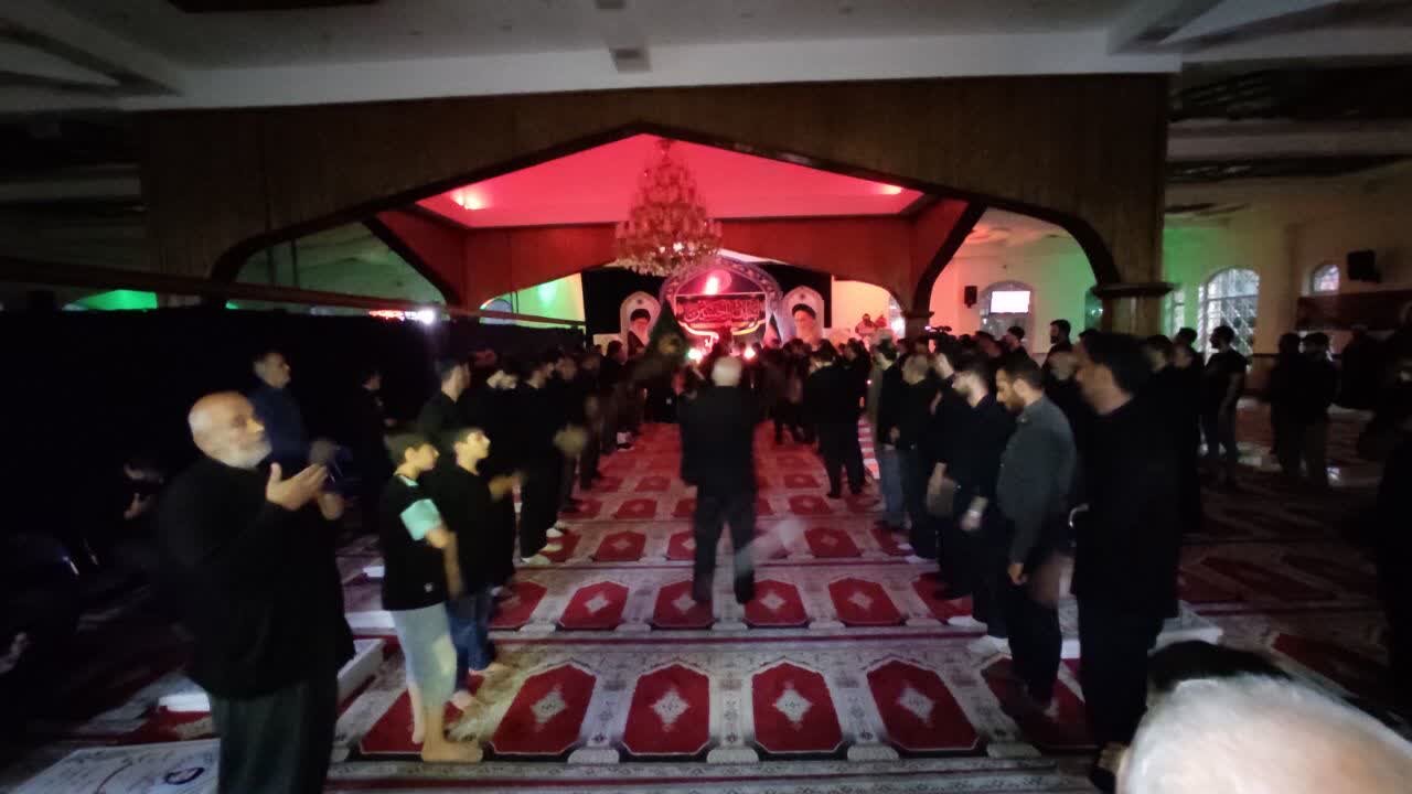 مراسم عزاداری هیات آل محمد (ص) آستانه اشرفیه