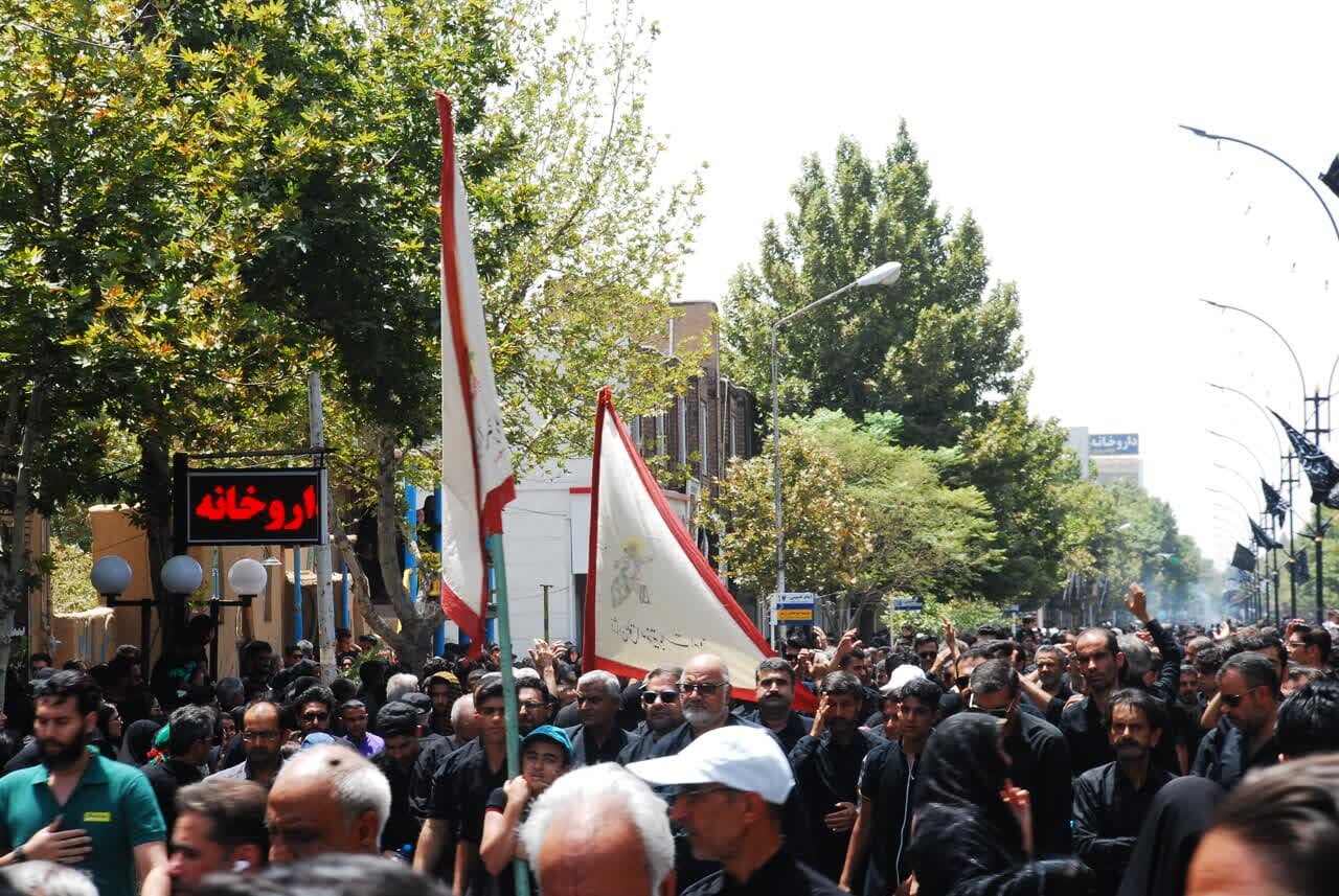 اجتماع عزاداران گرگانی در روز تاسوعای حسینی