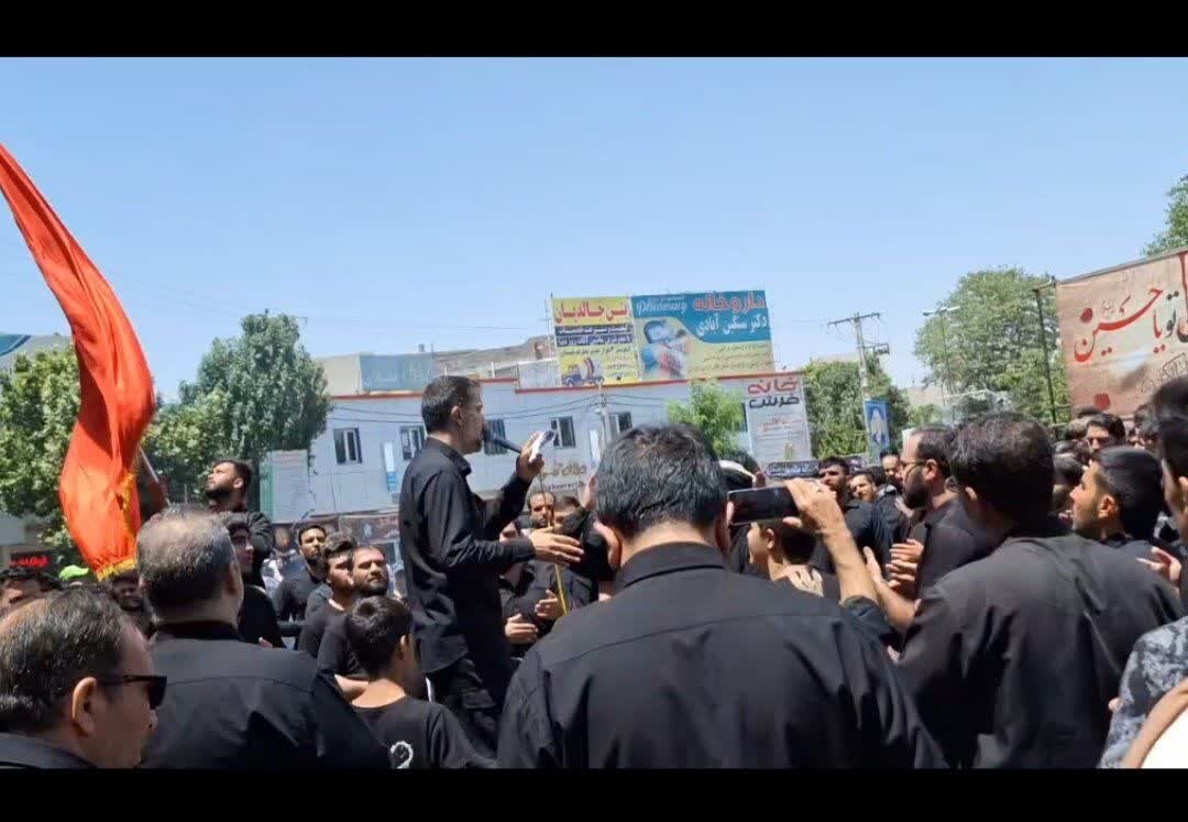 آیین عزاداری روز عاشورا در روستای قرن آباد