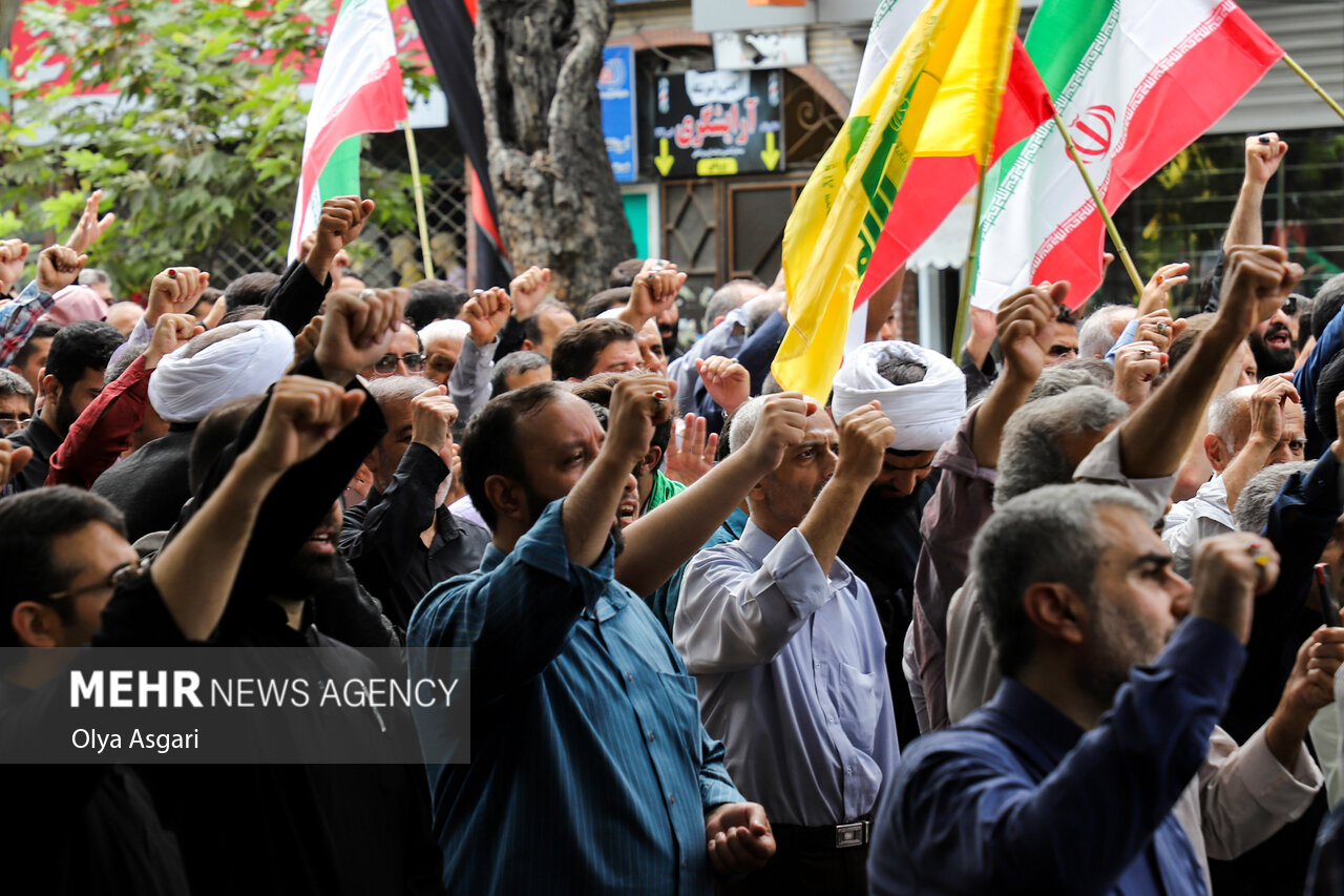راهپیمایی جمعه های خشم در گرگان برگزار شد