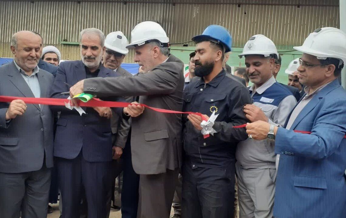آیین کیل گذاری شناور لایروب 1000 مترمکعبی در مازندران