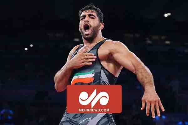 مراسم توزیع مدال طلای هادی ساروی در المپیک 2024 پاریس