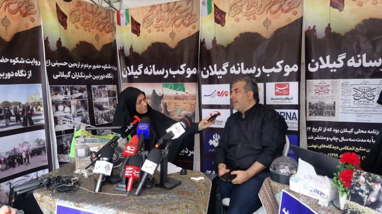 انعکاس سوگواری جاماندگان اربعین با فعالیت بیش از 350 خبرنگار