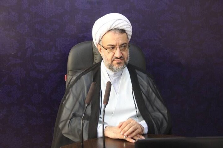 استقرار موکب اداره کل اوقاف گلستان در 10 کیلومتری چناران مشهد