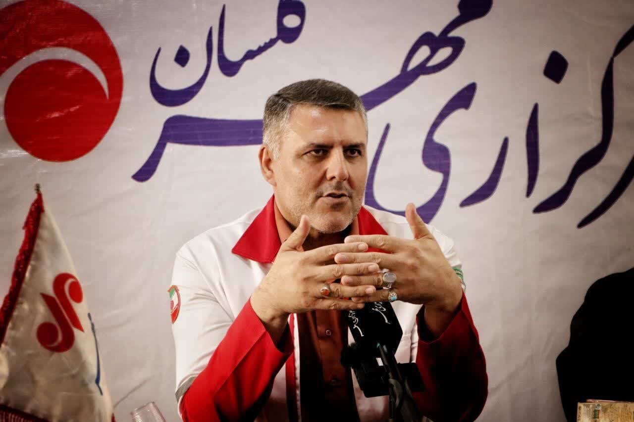 نجات مرد 34 ساله از آبشار صخره‌ای توسکستان