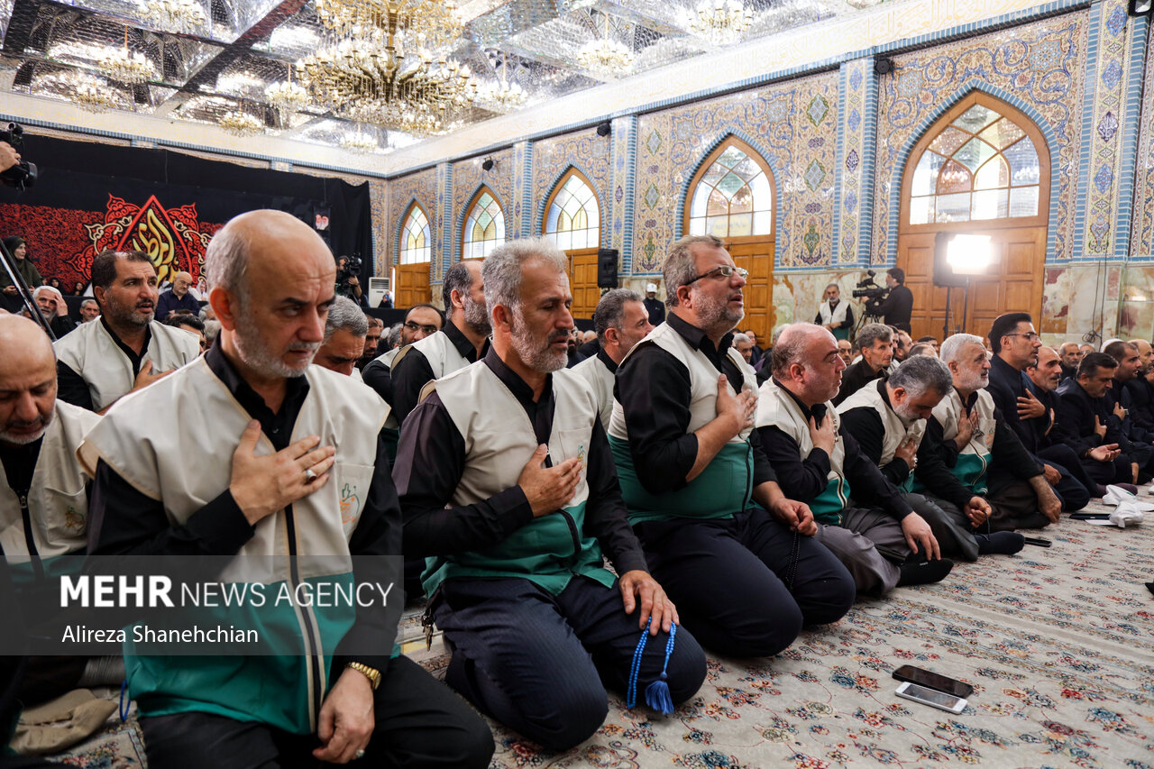 عزاداری روز شهادت امام رضا(ع) در آستارا