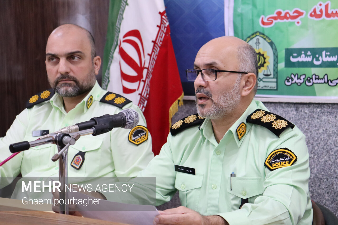 میزان تصادفات درون شهری 40 درصد در شفت کاهش داشته است
