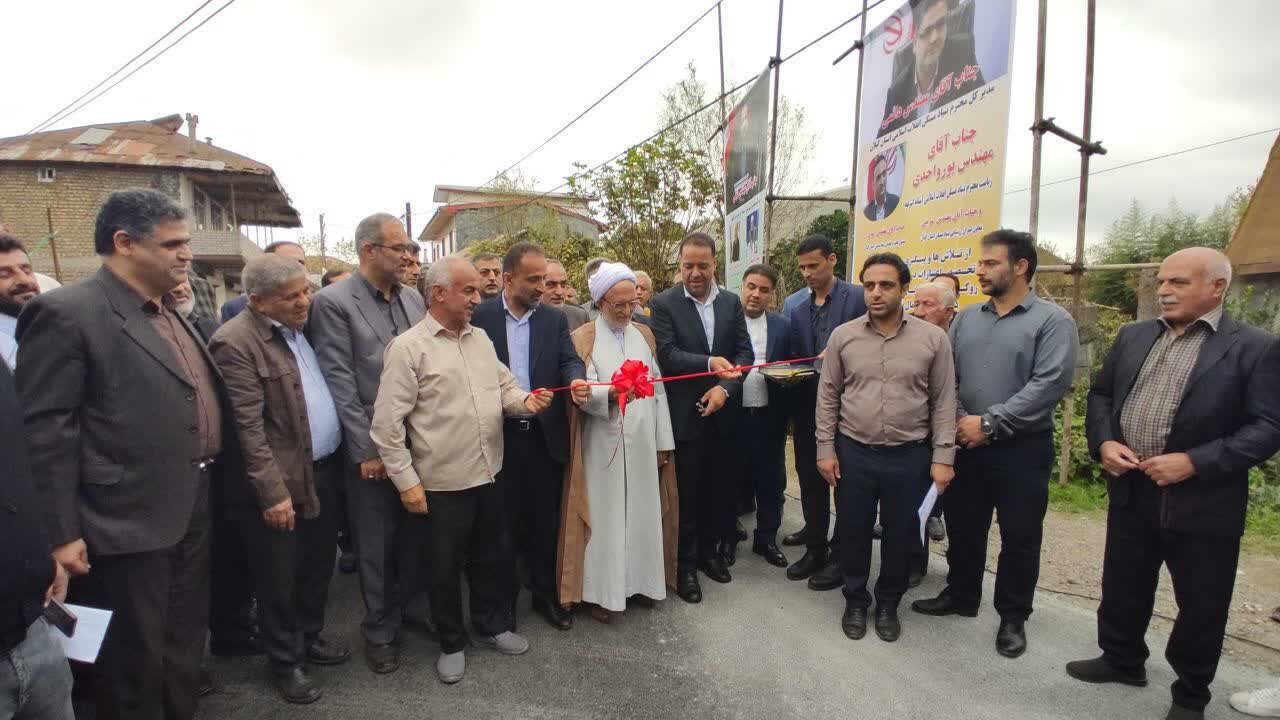 آئین بهره برداری از 37 پروژه طرح هادی در گیلان