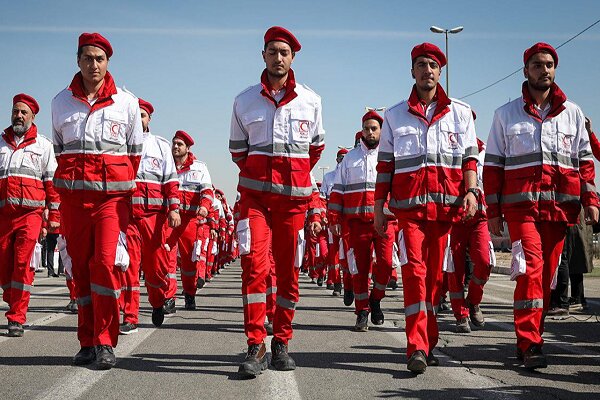 اعزام 488 نیروی هلال احمر در یک ماه اخیر برای کمک به حادثه دیدگان