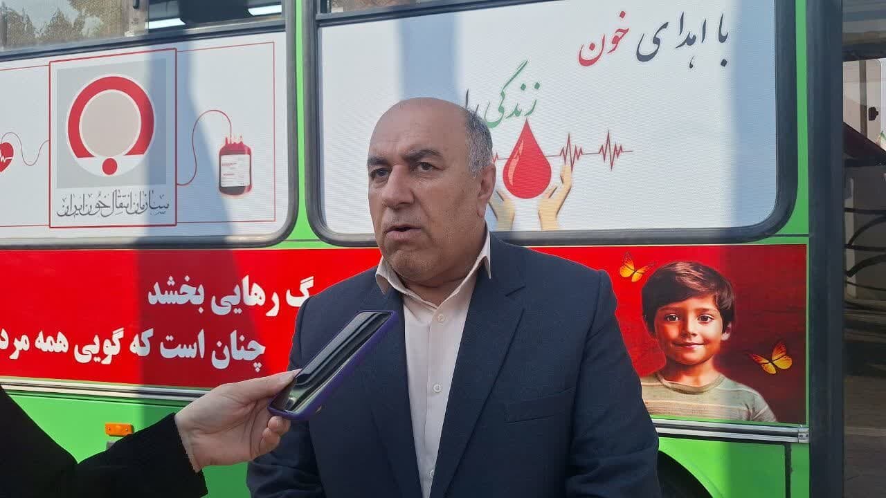 40 درصد ذخایر خونی مازندران برای بیماران تالاسمی مصرف می شود