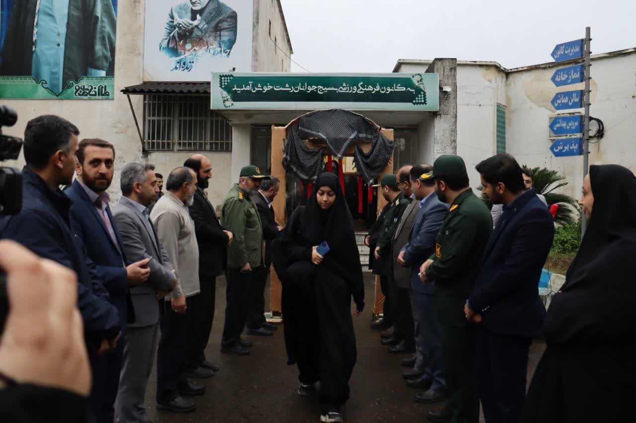 اعزام 40 نفر از خادم الشهدای گیلان به مناطق عملیاتی جنوب کشور