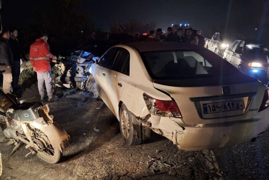 فوت 353 نفر براثر تصادف در جاده های مازندران