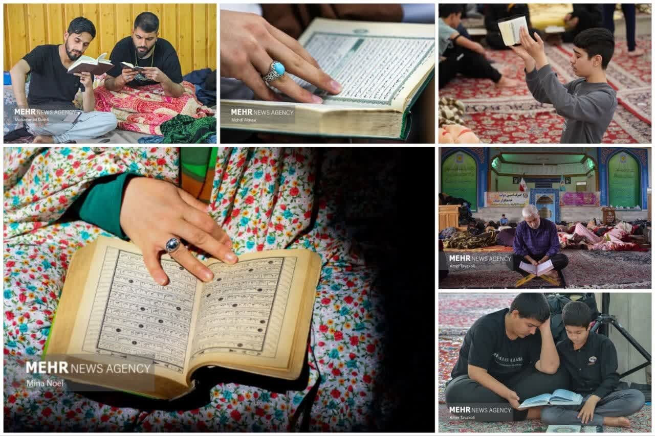 50 درصد معتکفان فومن را نوجوانان تشکیل می دهند
