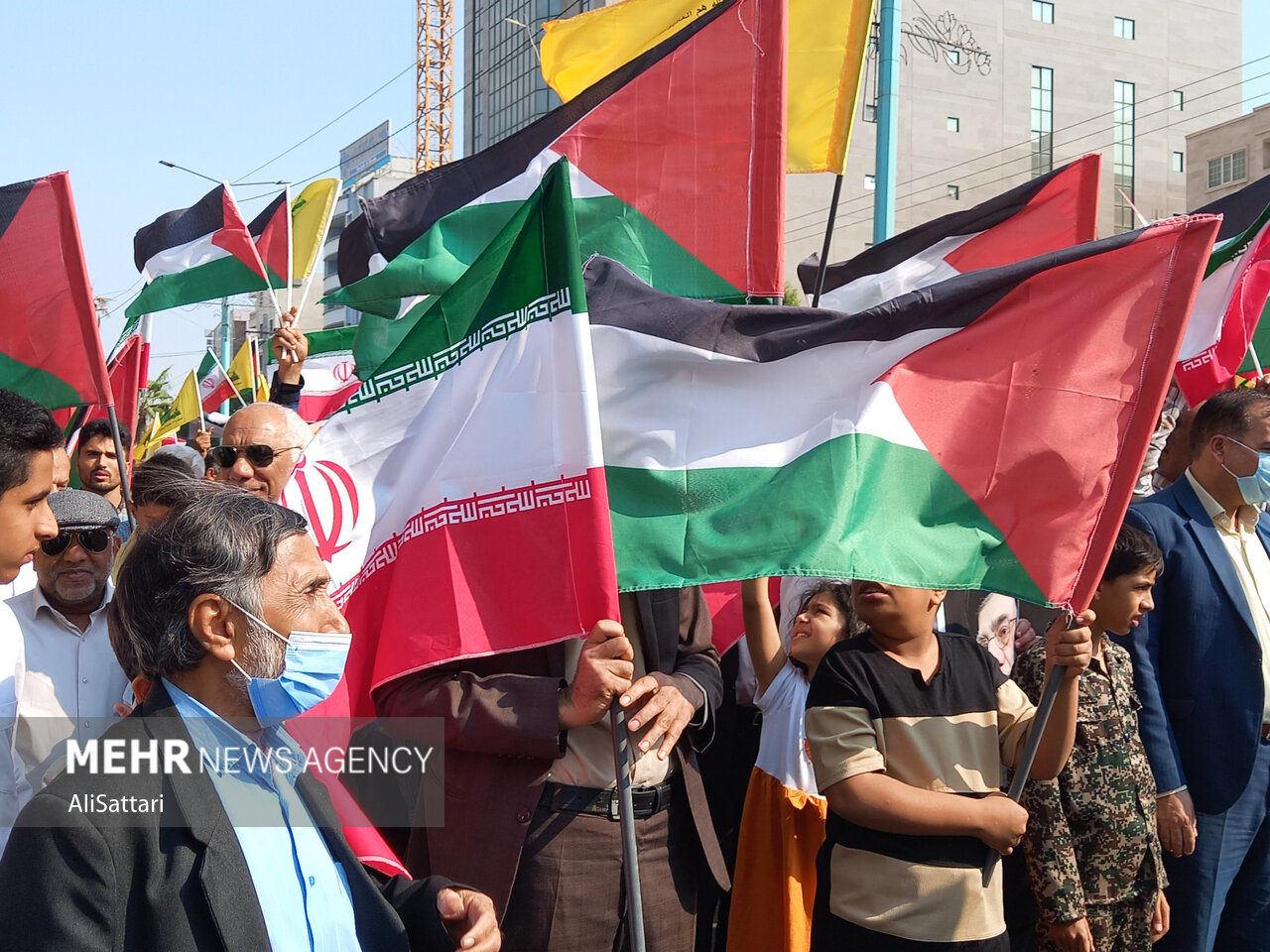 راهپیمایی جمعه نصر و شکرانه پیروزی در مازندران