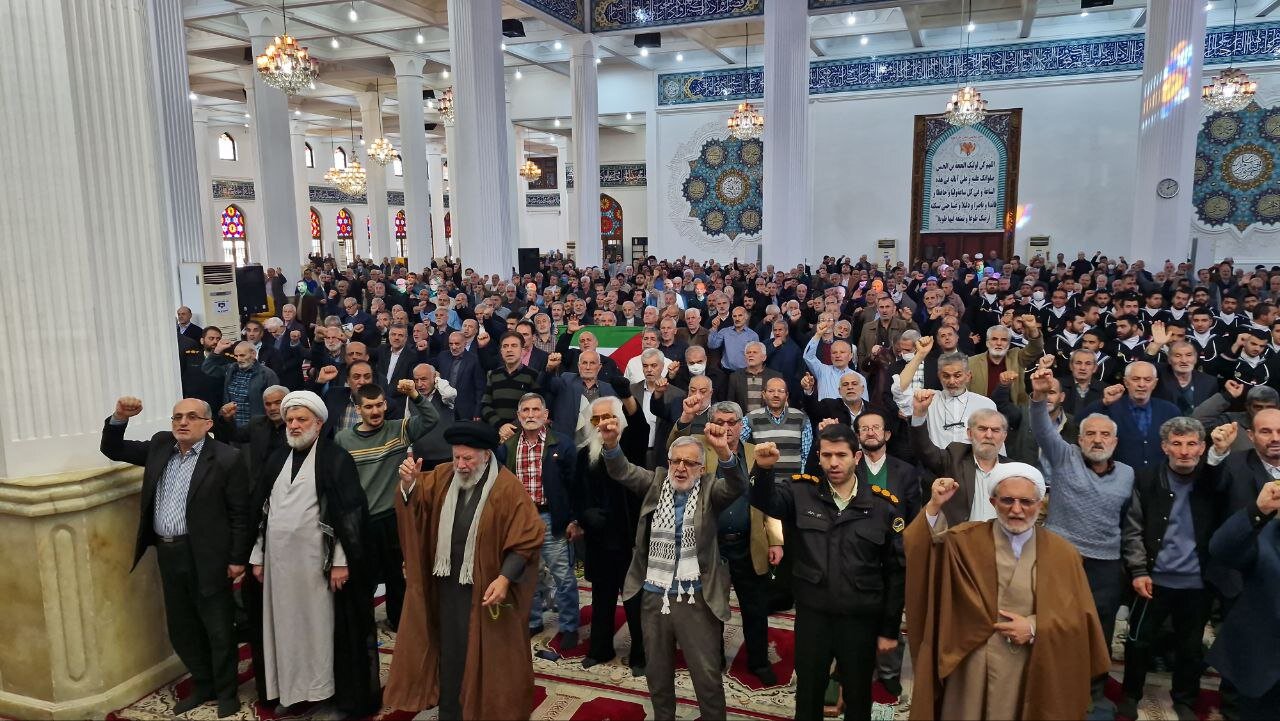 راهپیمایی «جمعه نصر» در آستانه اشرفیه