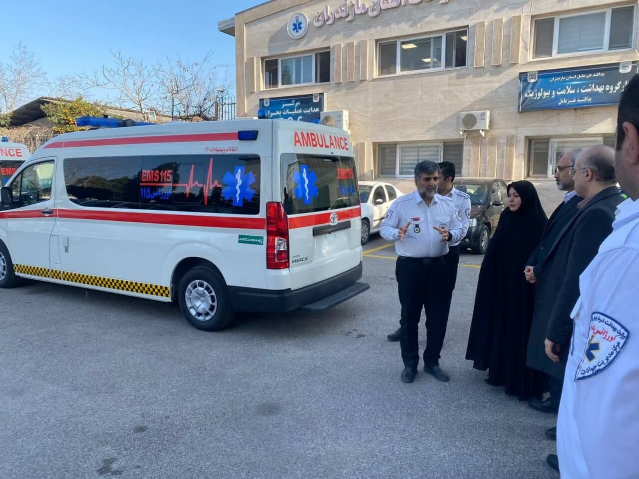 الحاق 3 دستگاه آمبولانس پیشرفته به اورژانس مازندران