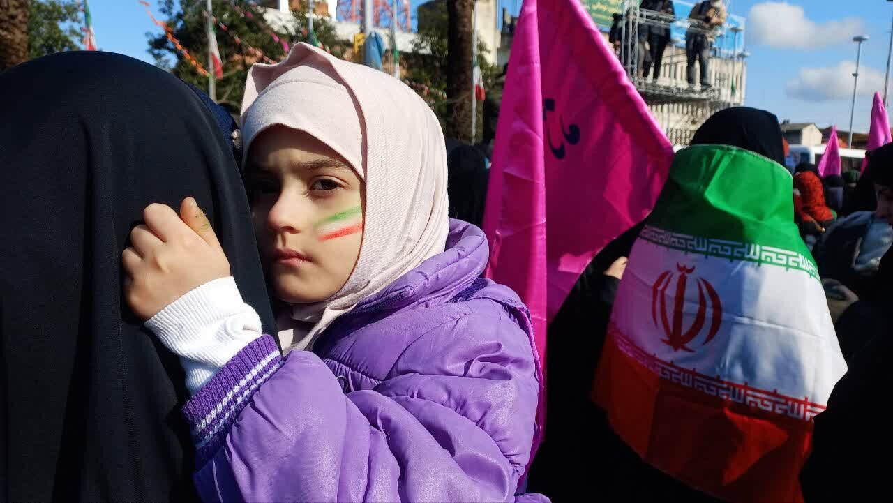 حماسه حضور گیلانیان در 22 بهمن؛ همه آمدند