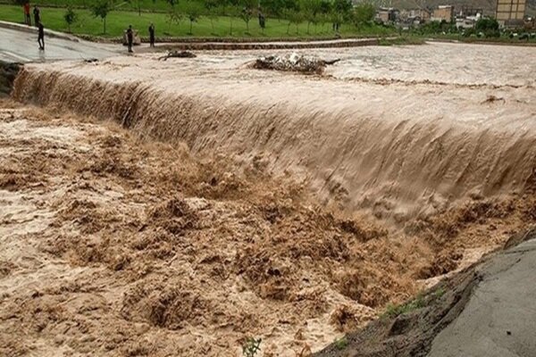 تصاویری از وقوع سیل در شهرستان رودبار