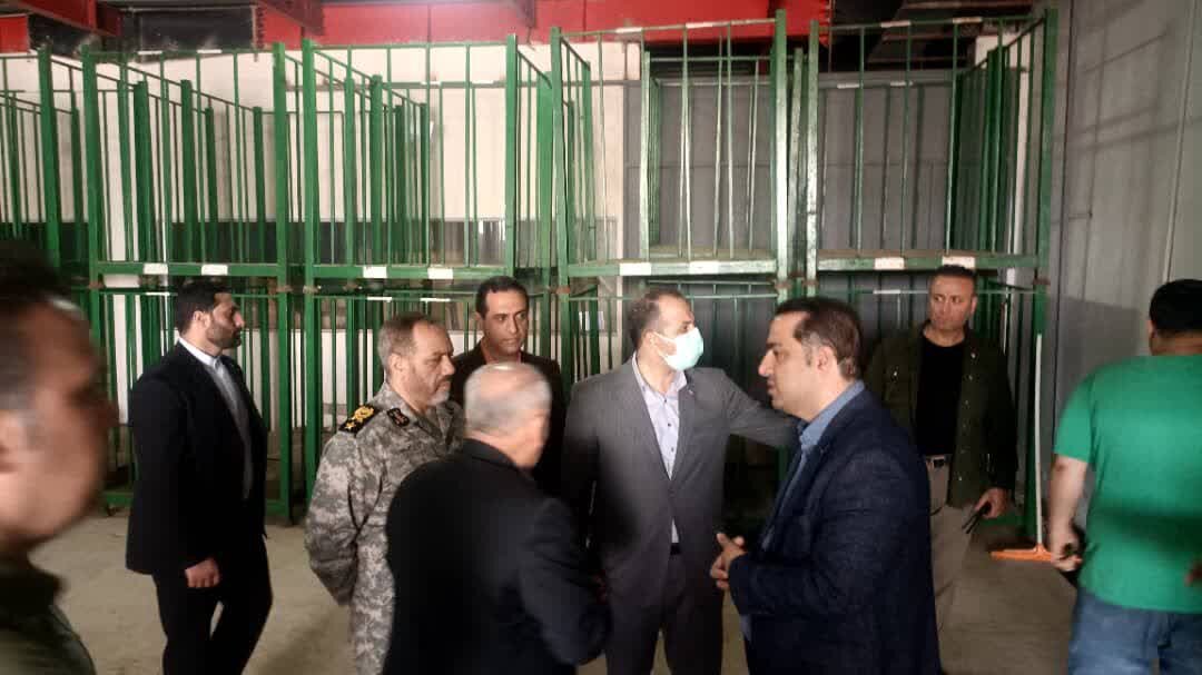 بازدید وزیر دفاع از صنایع تولیدی بابل