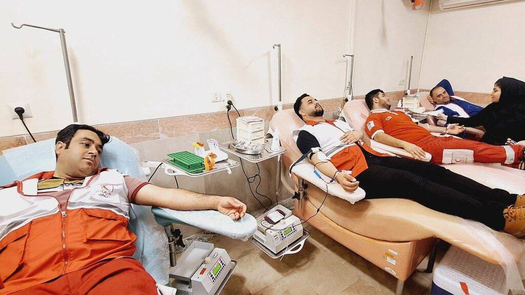 3700 مازندرانی در نوروز خون اهدا کردند