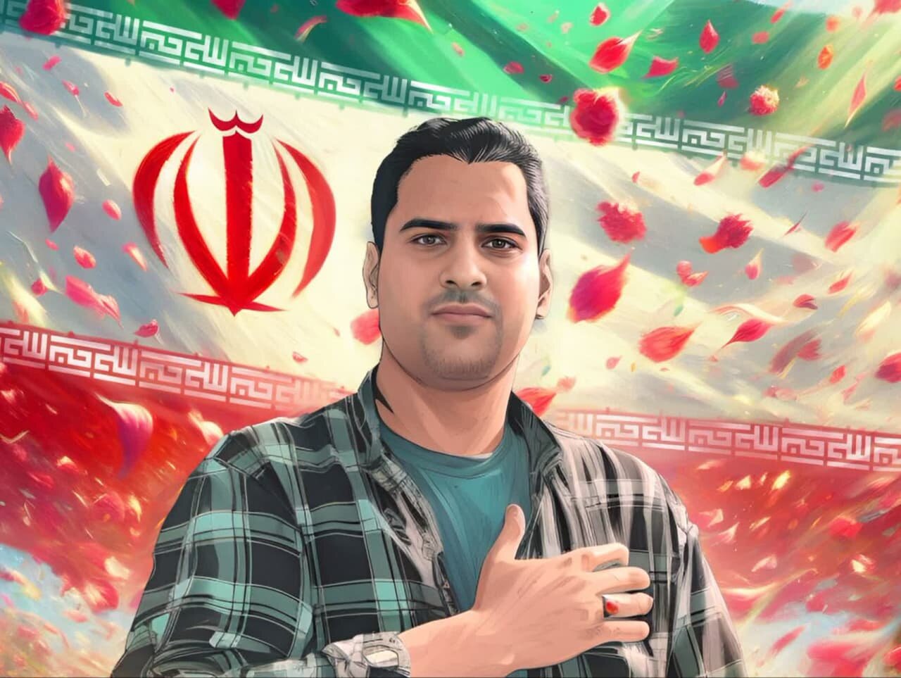 وداع با پیکر مطهر شهید «محمد ایاره» در ساری