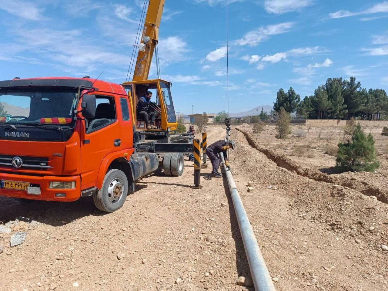 ظرفیت آبرسانی روستای واسکس قائمشهر افزایش می یابد