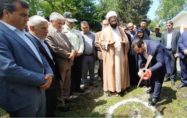 کلنگ ساخت مرکز خدمات جامع سلامت اسالم بر زمین زده شد